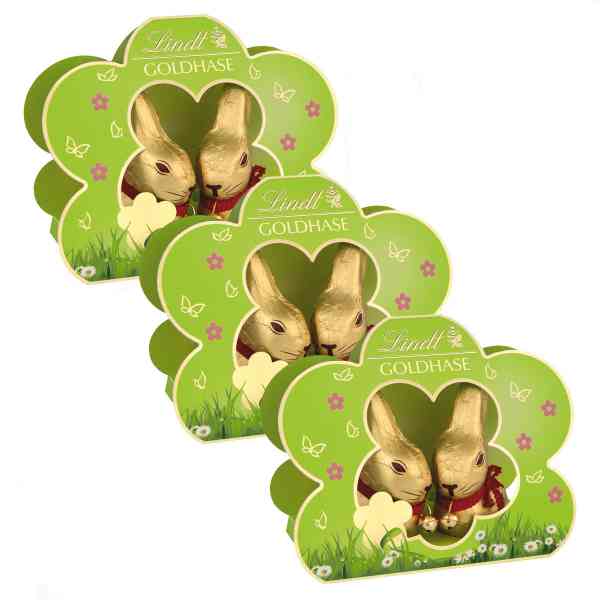 Lindt Goldhase Geschenkbox 2 Osterhasen